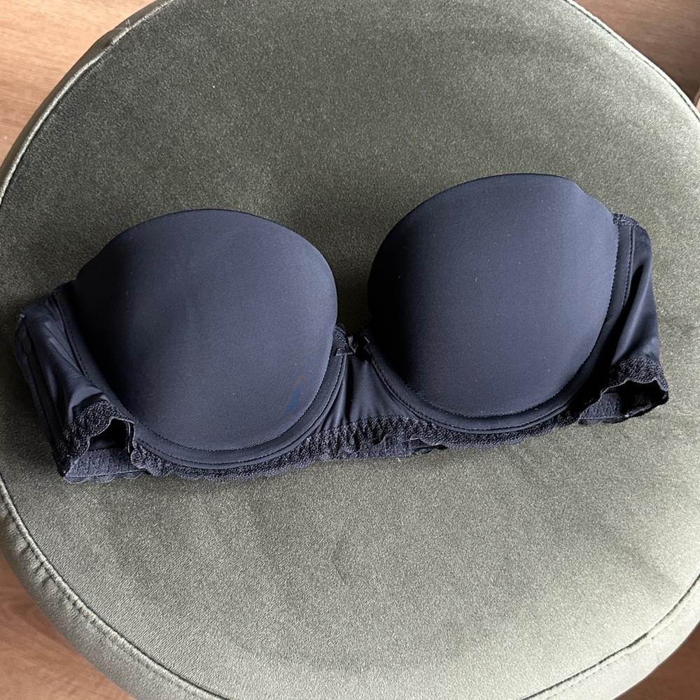 Aerie 34A Black Strapless Bra